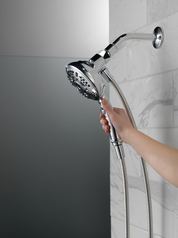 Chrome Delta Faucet 54710-PK SureDock H2Okinetic 7-Setting Hand Shower